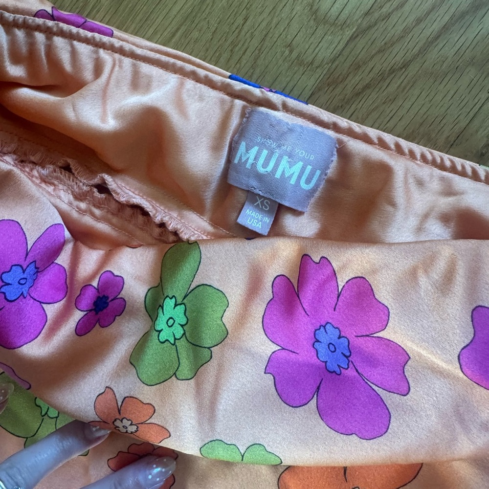 Show Me Your MuMu Floral Mini Dress - Multicolor - Picture 2 of 3